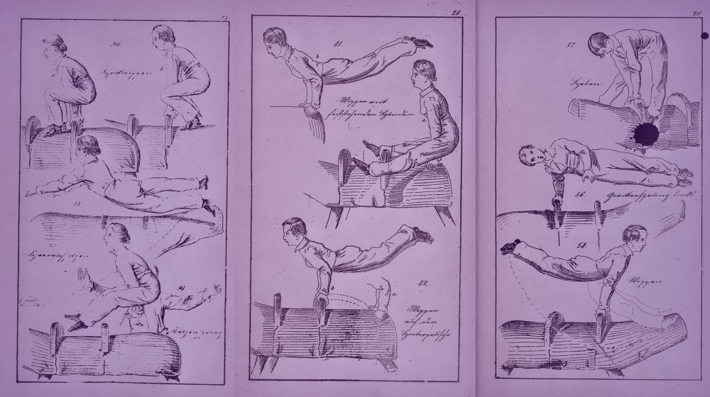 Abbildungen von Turn-Uebungen