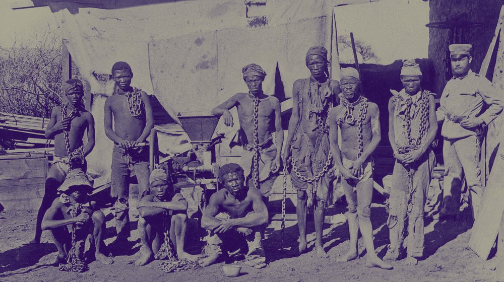 Herero and Nama prisoners Quelle: National Archives of Namibia