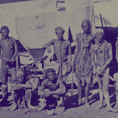 Herero and Nama prisoners Quelle: National Archives of Namibia