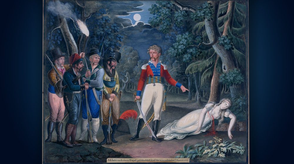 Illustration zu Friedrich Schillers Drama 