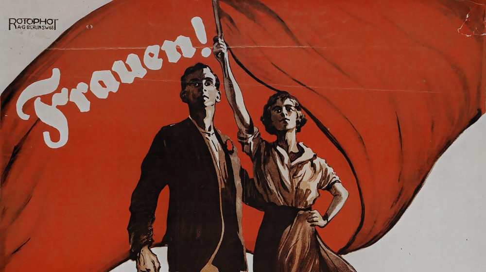 Plakat der Sozialdemokratischen Partei Deutschlands (SPD) 1919 Quelle: Friedrich-Ebert-Stiftung