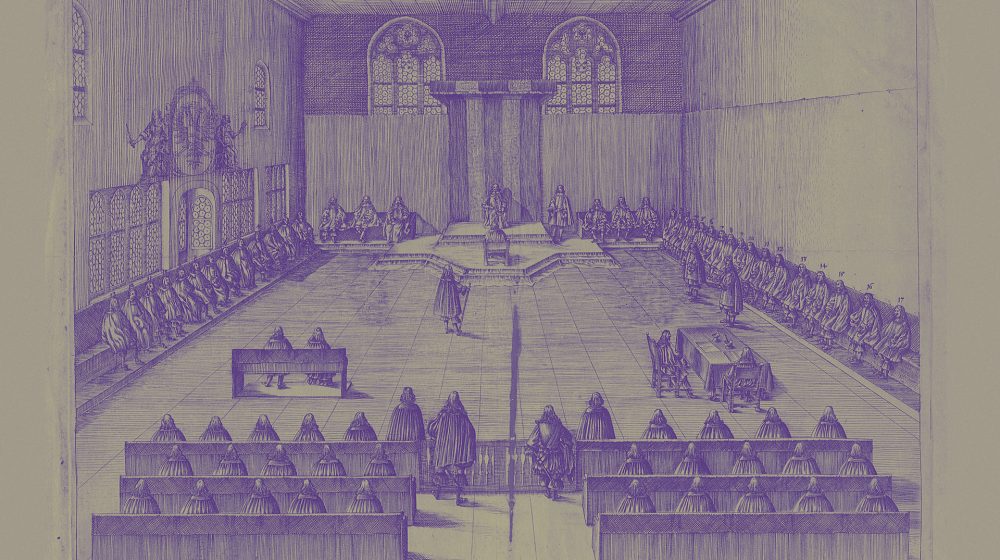 Reichstag in Regensburg, 1663 Quelle: LABW, GLAK J-D R 2