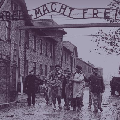 Überlebende des Konzentrationslagers Auschwitz Quelle: Olga Vsevolodovna Ignatovitsj, Public Domain