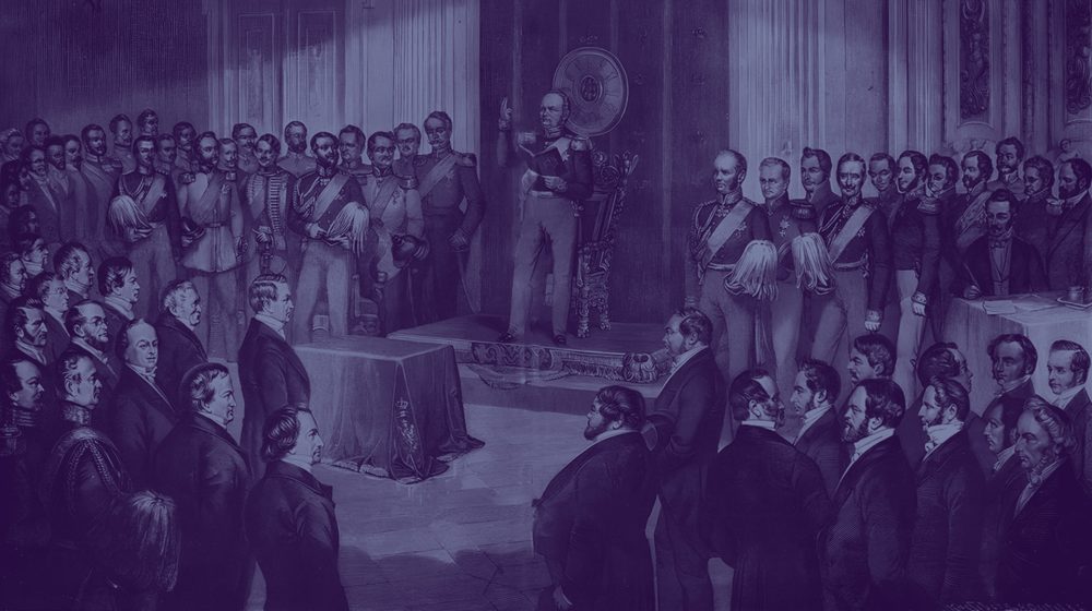 Verfassungseid Friedrich Wilhelm IV 1850 (Retusche) Quelle: eigen