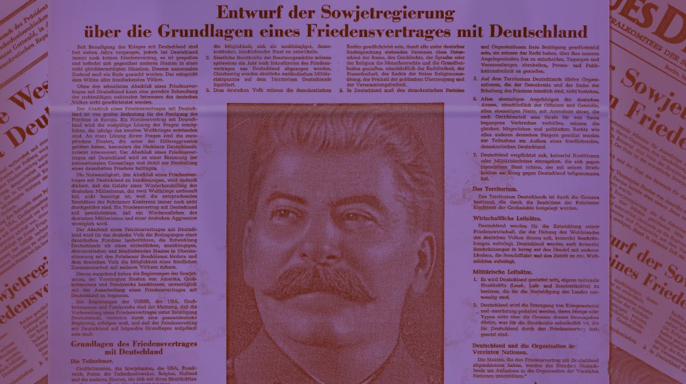 Neues Deutschland vom 12.03.1952  