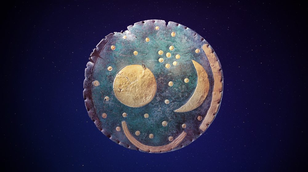 Himmelsscheibe von Nebra, Foto: Frank Vincentz, CC BY-SA 4.0)