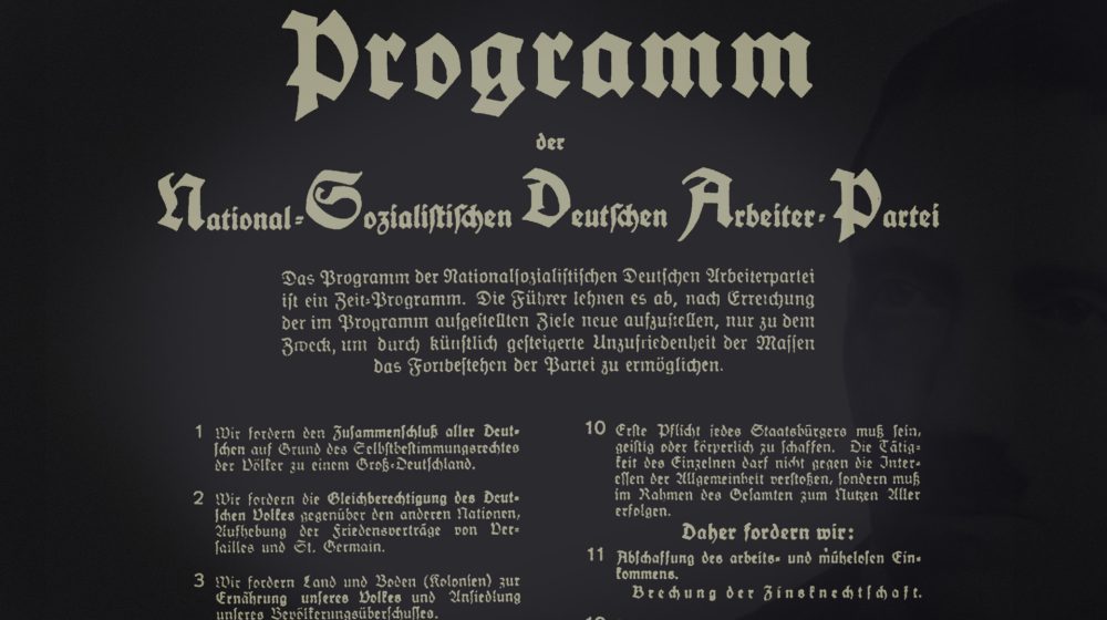 Parteiprogramm der NSDAP
