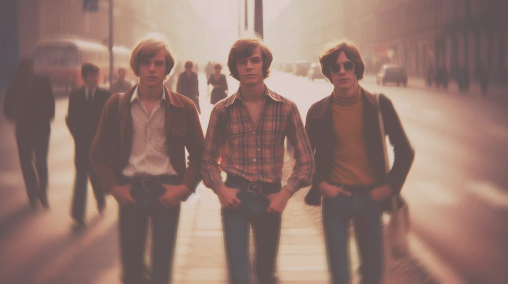 Drei 18-jährige in den 70er-Jahren