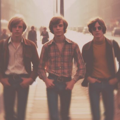 Drei 18-jährige in den 70er-Jahren