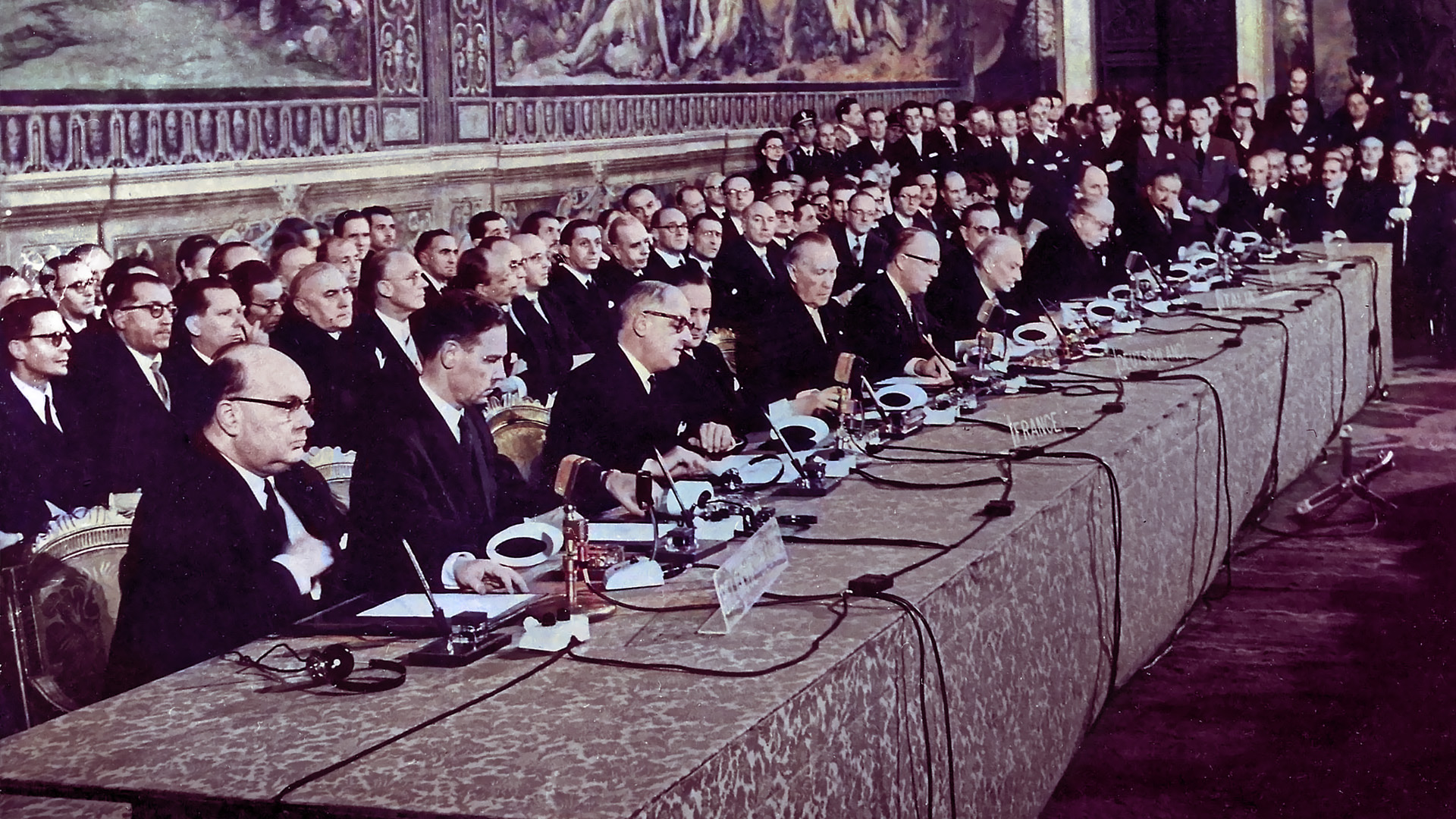 The foundation of the European Community