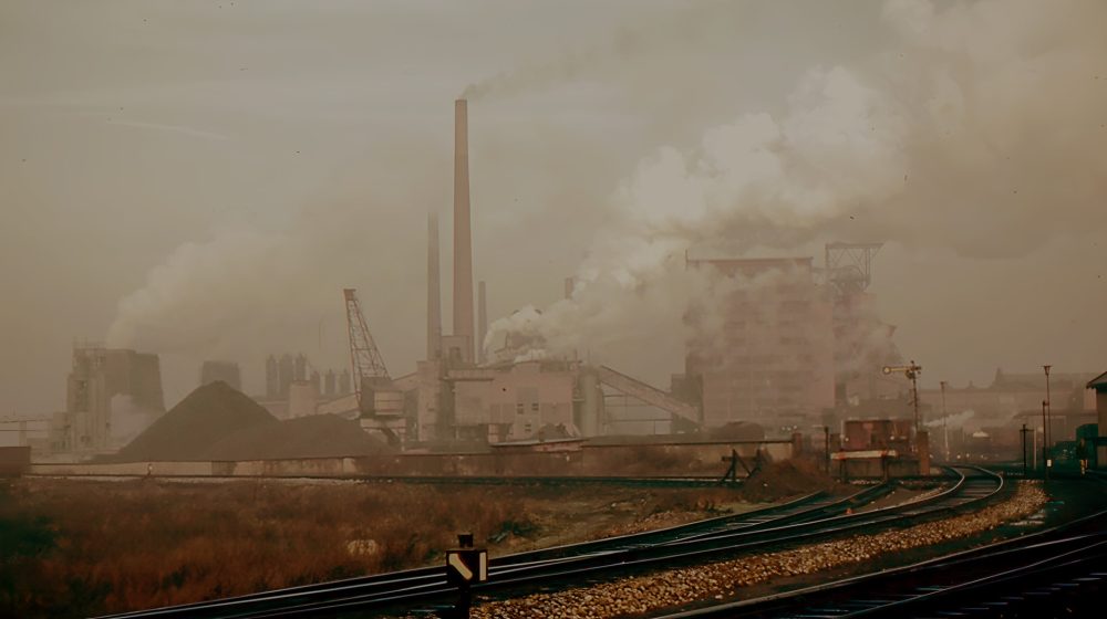 Steinkohlenbergwerk Stinnes in Bottrop 1960 (Foto: roger4336, CC BY-SA 2.0)  
