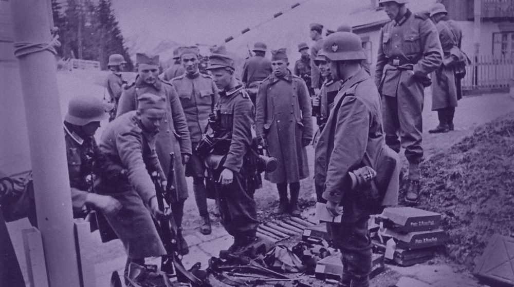 Serbische Gefangene im April 1941 (Quelle: BArch Bild 146-1975-036-24, CC-BY-SA 3.0)