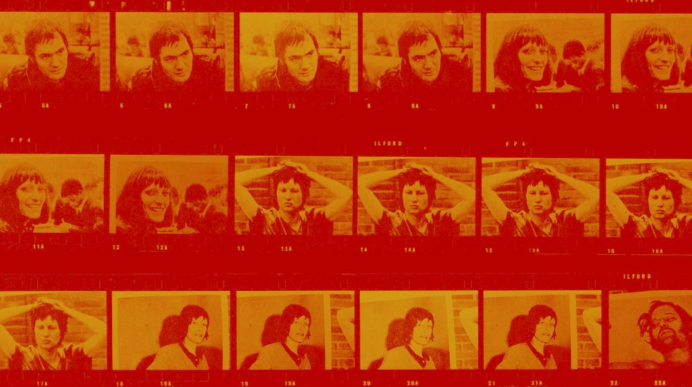 Kontaktabzüge der Gerichtsfotografien (Hauptstaatsarchiv Stuttgart, Burghard Hüdig)