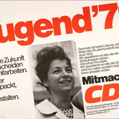 CDU-Wahlaufruf zur Bundestagswahl 1972 (Quelle: Landesarchiv Baden-Württemberg, CC BY 3.0 DE)