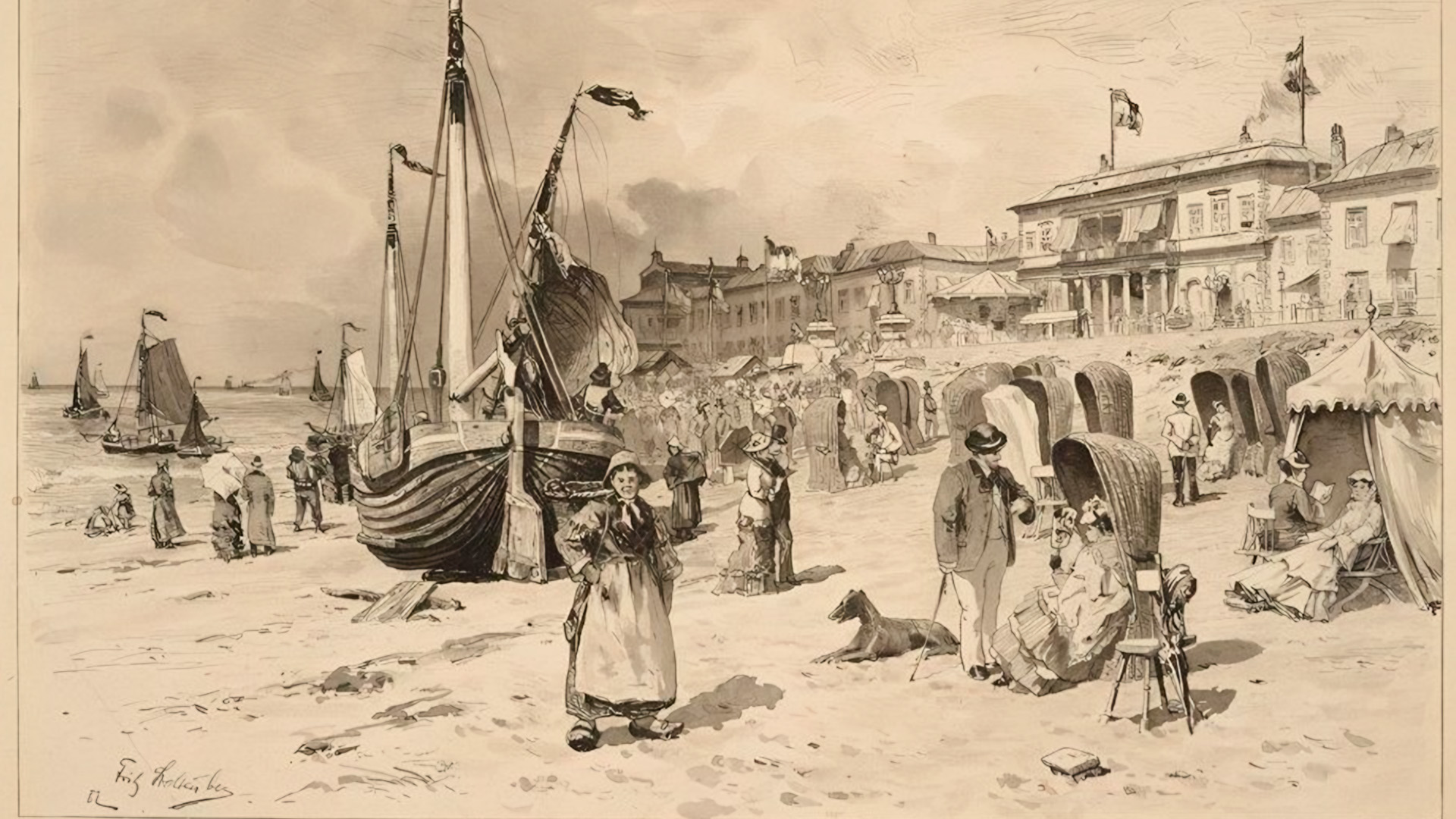 The invention of the beach chair