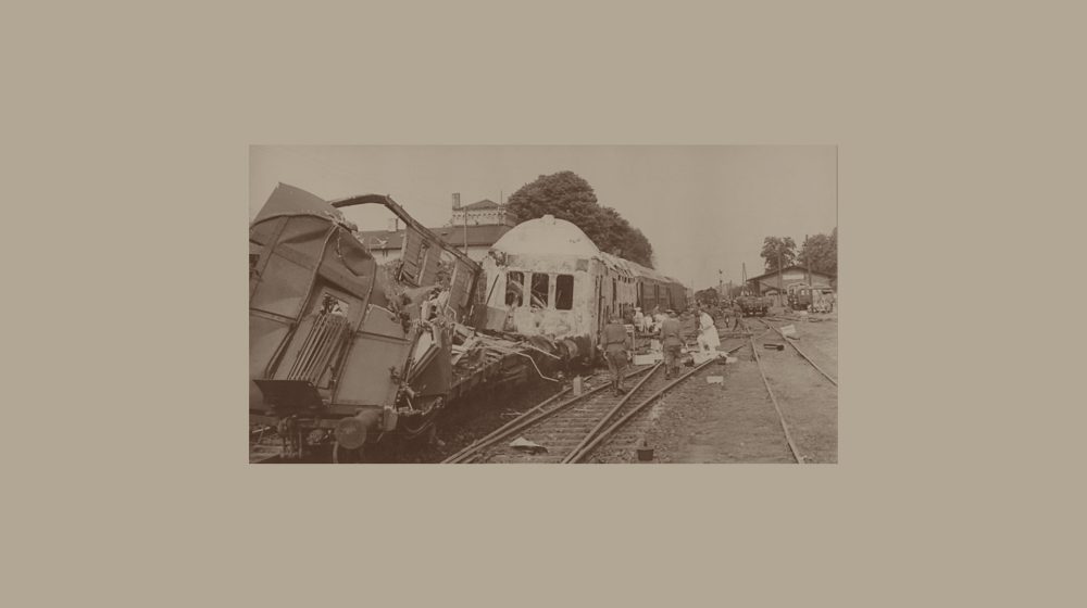 Blick auf die Unglücksstelle (Quelle: BArch, Bild 183-F0706-0041-001 / Koard, Peter  CC-BY-SA 3.0)