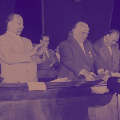 II. Parteikonferenz der SED 1952 (Quelle: BArch, Bild 183-15410-0097, CC-BY-SA 3.0)