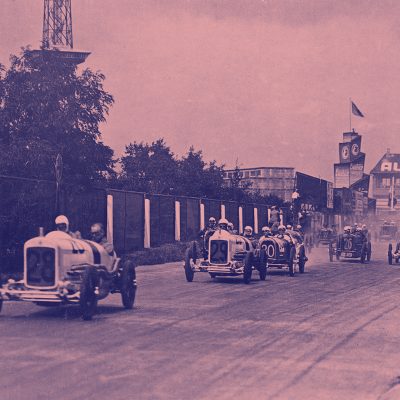 Großer Preis von Deutschland 1926 auf der AVUS in Berlin (Quelle: Audi AG)