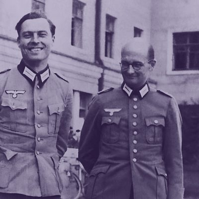 Claus Schenk Graf von Stauffenberg (links) (Quelle: Gedenkstätte Deutscher Widerstand)