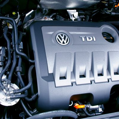 Motor eines VW Tiguan, eines der betroffenen Modelle (Quelle: Oxyman/ Tony Hisgett CC BY 2.0)