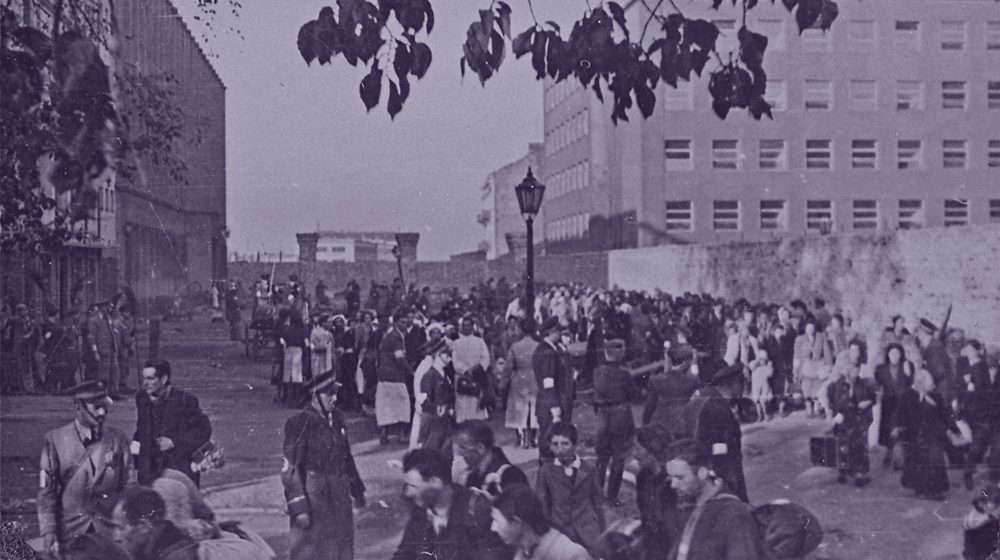 Deportation aus dem Warschauer Ghetto (Quelle: United States Holocaust Memorial Museum)