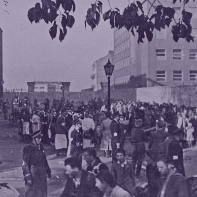 Deportation aus dem Warschauer Ghetto (Quelle: United States Holocaust Memorial Museum)