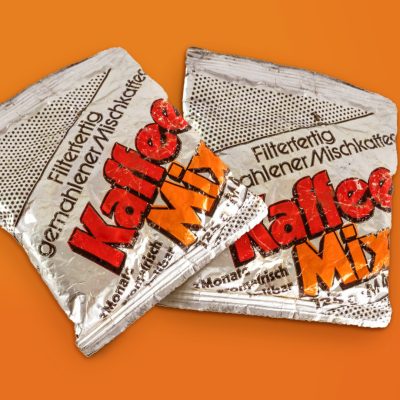 Kaffee-Mix im Vakuumbeutel (Quelle: DDR Museum Berlin)