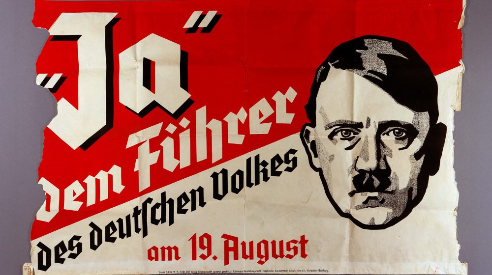 Flugblatt mit Wahlaufruf (Quelle: United States Holocaust Memorial Museum Collection)