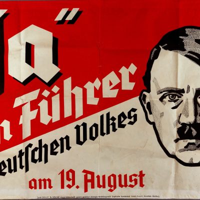 Flugblatt mit Wahlaufruf (Quelle: United States Holocaust Memorial Museum Collection)