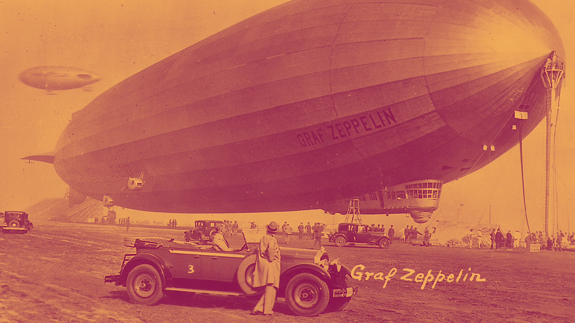Around the world in an airship