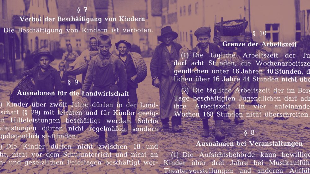 Paragrafen und „Hopfenernte in Mittelfranken“ (Quelle: Münchner Stadtmuseum, CC BY-SA 4.0)