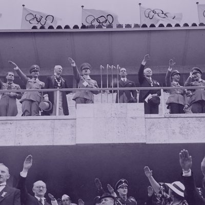 Adolf Hitler eröffnet die Olympischen Spiele (Quelle: akg-images / brandstaetter images)