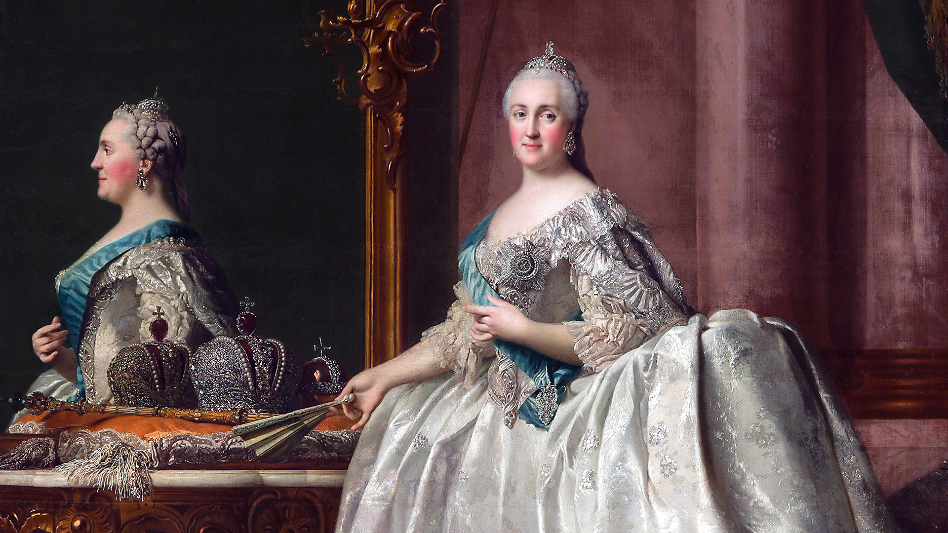 The wedding of Princess Sophie of Anhalt-Zerbst