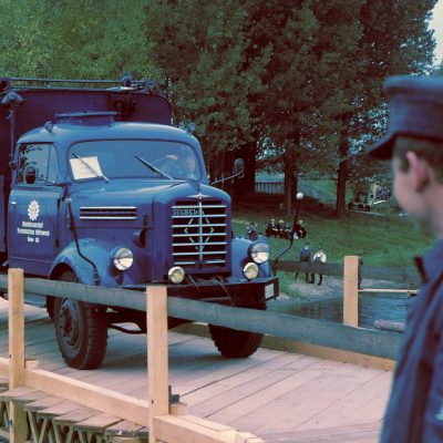 THW-Behelfsbrücke um 1960 (Quelle: THW)