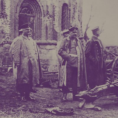 Hindenburg auf dem Schlachtfeld (Quelle: Nationaal Archief)