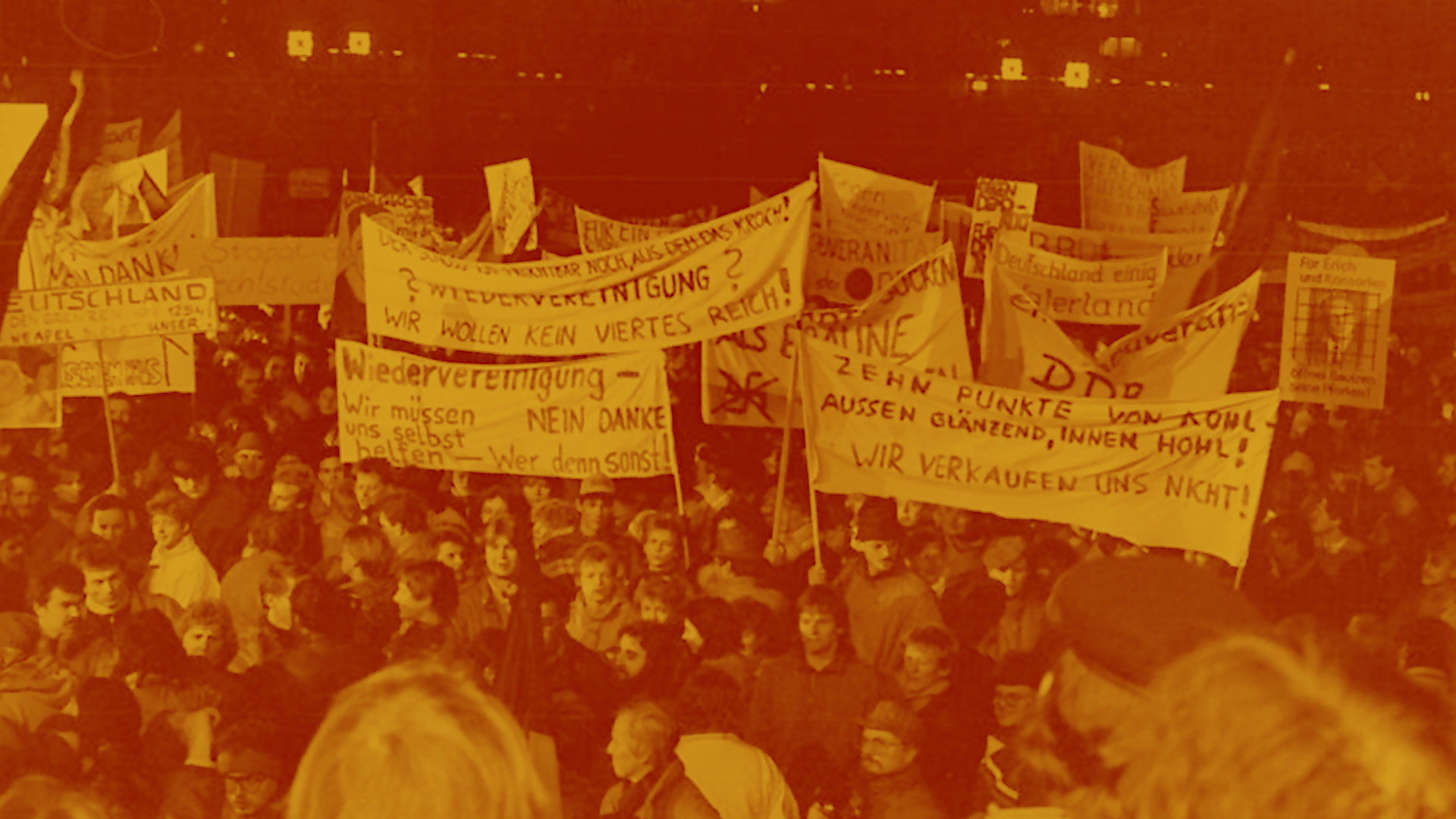 Beginn der Montagsdemonstrationen in Leipzig