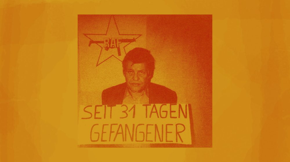 RAF-Foto Schleyers, das im Oktober an die Zeitung „Libération“ geschickt wurde (Quelle: akg-images / picture-alliance)