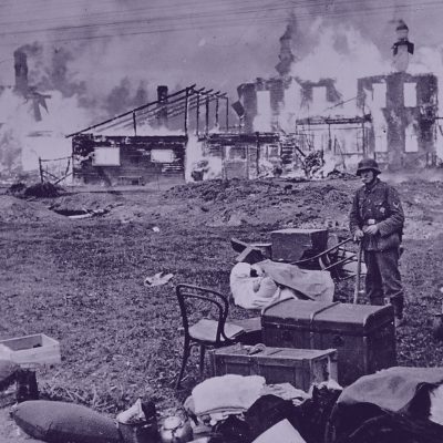 Deutsche Truppen bei Leningrad (Quelle: National Digitalarchiv Polen)