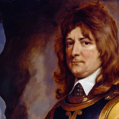 Kurfürst Friedrich Wilhelm von Brandenburg, Gemälde von Adriaen Hanneman (Quelle: Stiftung Preußische Schlösser und Gärten Berlin-Brandenburg) 