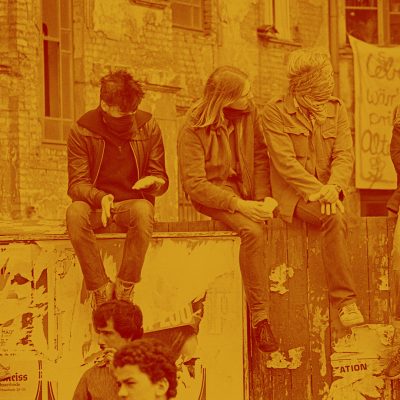 Hausbesetzer in Berlin-Kreuzberg 1981 (Quelle: Tom Ordelman, CC BY-SA 3.0)