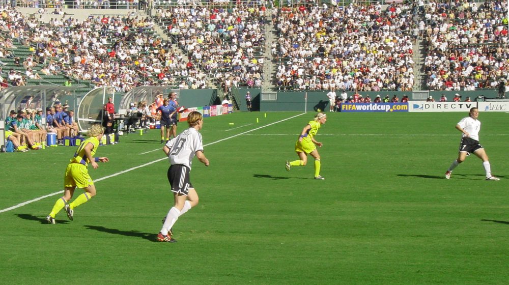 WM-Finale 2003: Deutschland–Schweden (Quelle: Curt Gibbs, CC BY 2.0) 