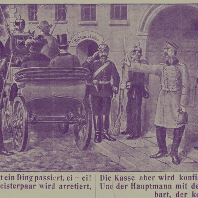 Humoristische Postkarte von 1906 (Quelle: Universität Osnabrück, Sammlung Prof. Dr. Sabine Giesbrecht, CC BY-NC-SA 4.0)