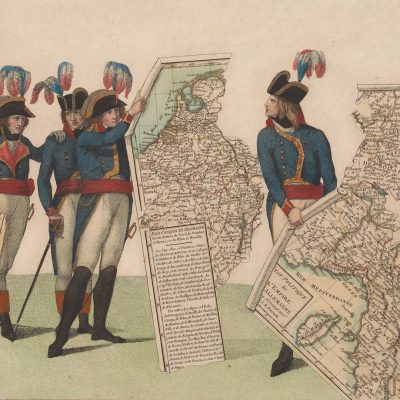 Triumph der französischen Armee, Illustration von Atoine Monsaldy (Quelle: GRI Digital Collections)