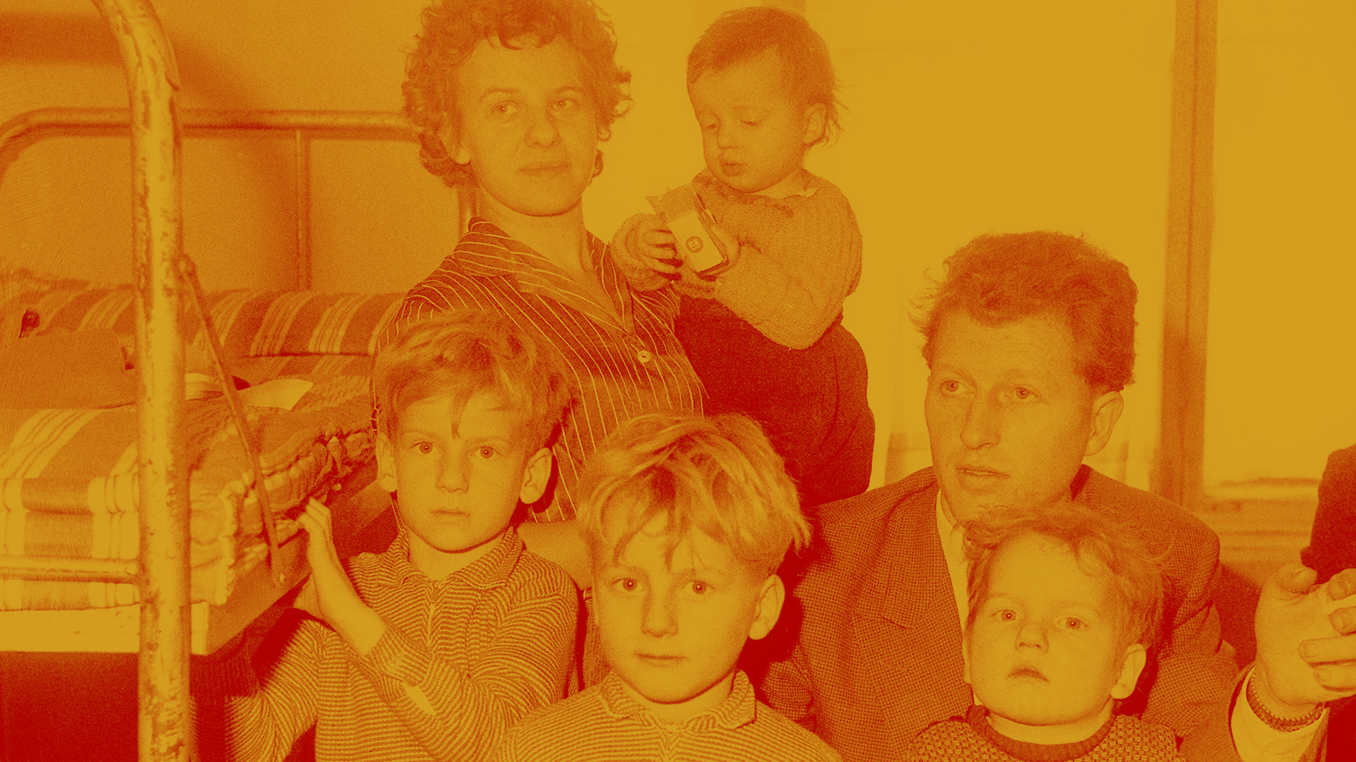 Flucht mit Lokomotive