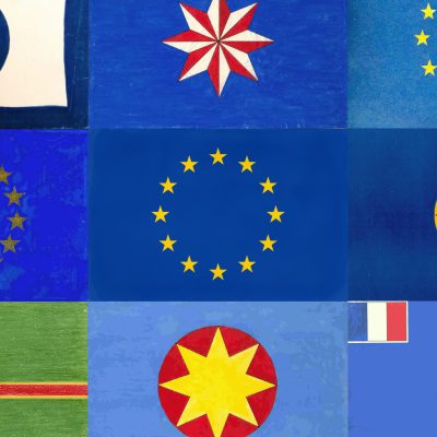Varianten für die Europäische Flagge (Quelle: Europarat)