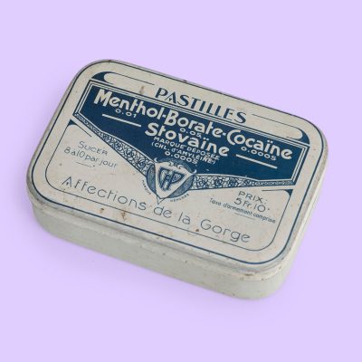 Halsschmerztabletten mit Wirkstoff Kokain, ca. 1916-1920  (Quelle: Sammlung Deutschlandmuseum)