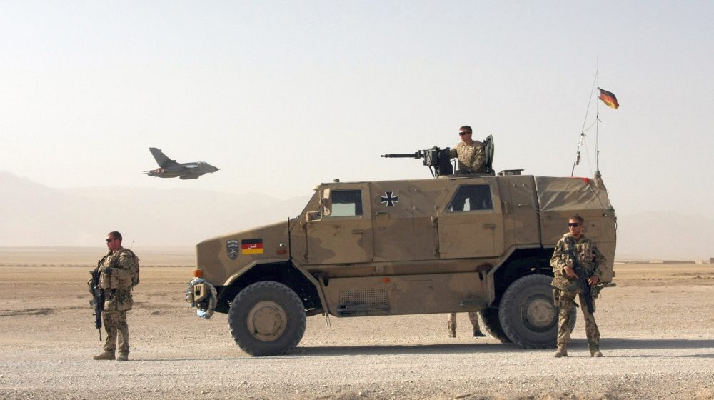 Bundeswehr-Einheiten bei Masar-e Scharif, 2009 (Quelle: ISAF Headquarters Public Affairs Office)