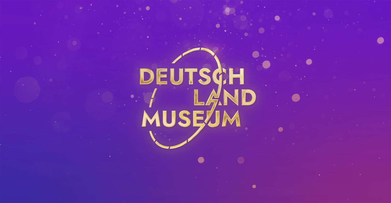Glitter Logo Deutschlandmuseum