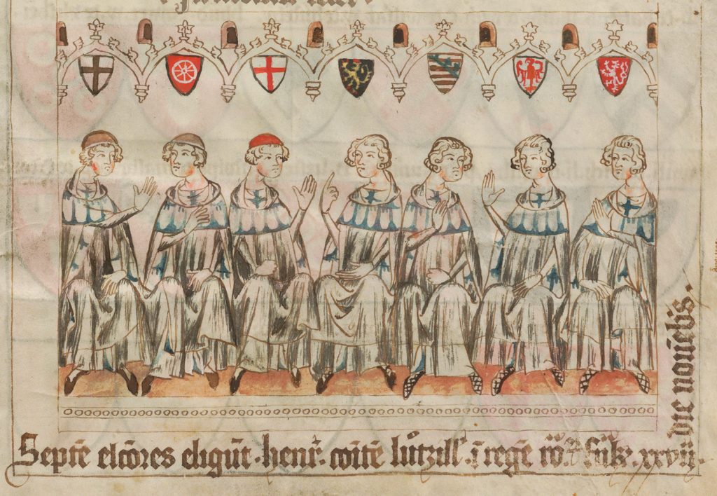 Illustration from the Balduineum Powerful Electors