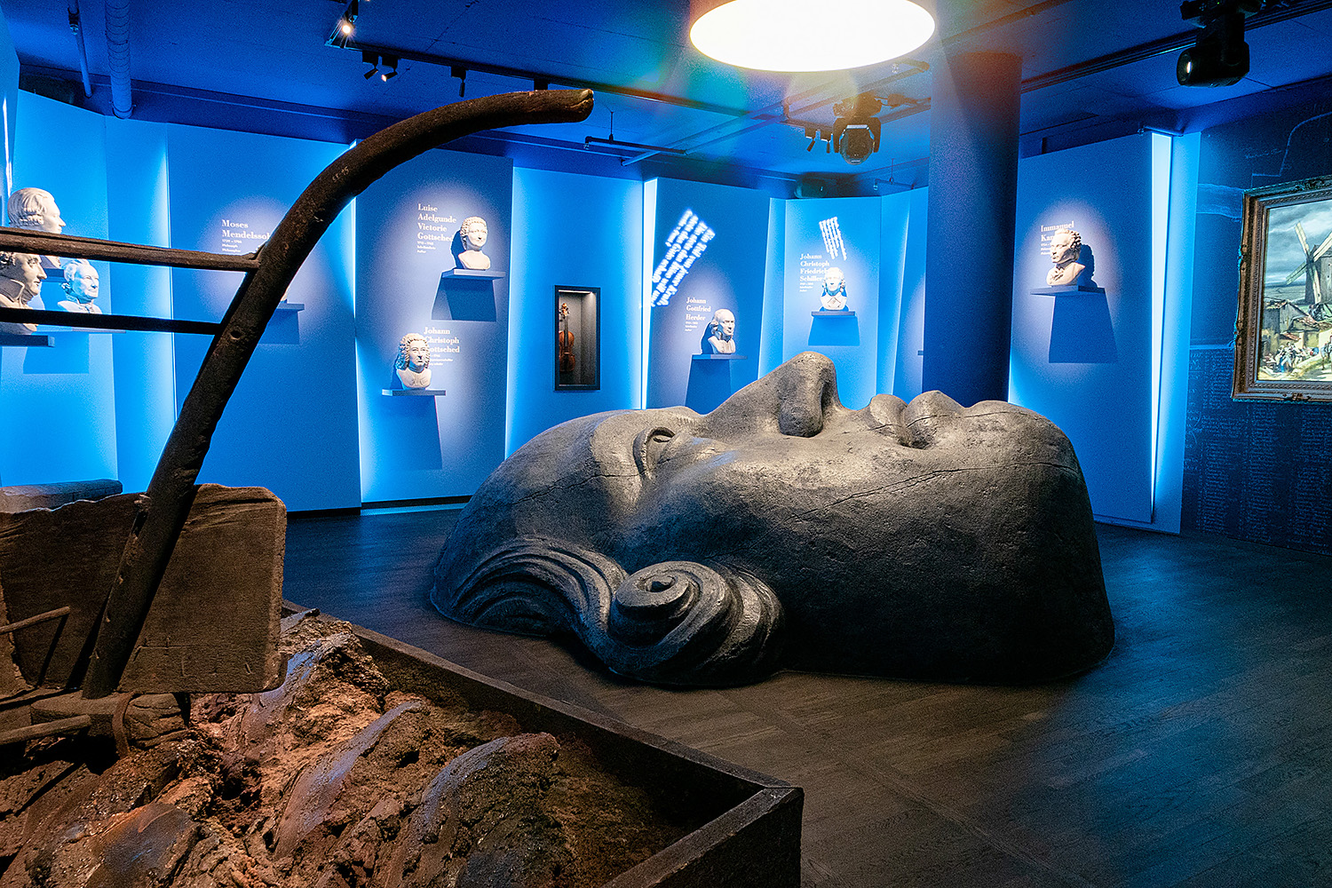 Exhibition space at the Deutschlandmuseums: The Age of Enlightenment